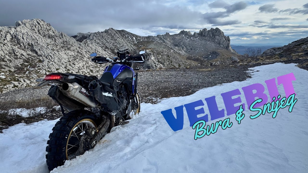 NAJBOLJA VOŽNJA DO SAD - VELEBIT - Yamaha T7