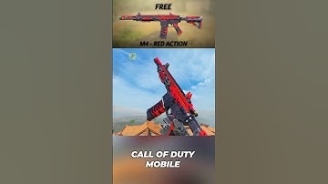 FREE M4 - RED ACTION #callofduty #skortz #codmobile #callofdutymobile #memecodm