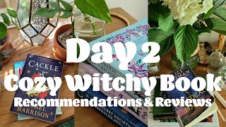 13 Days of Vlogtober: Day 2 - Cozy Witchy Book Reviews & Recommendations