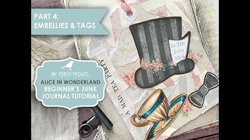 Beginners Junk Journal Tutorial Alice Part 4