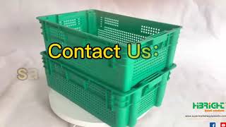 Famous plastic stackable and nestable crate Net Worth