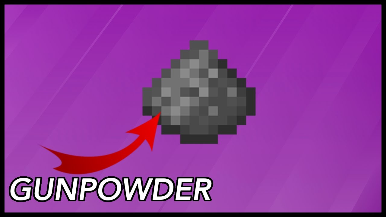 How To Get Gunpowder In Minecraft? - YouTube
