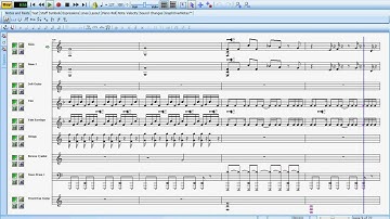 MIDI - Code Lyoko - A World Without Danger (unfinished) - Notation Composer
