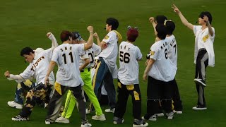 2024.4.16 JO1 甲子園で圧巻のパフォーマンス コラボ楽曲「Test Drive」 と始球式