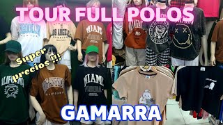 TOUR GAMARRA POLOS BÁSICOS,OVERSIZE  Y MAS....  PARA NEGOCIO