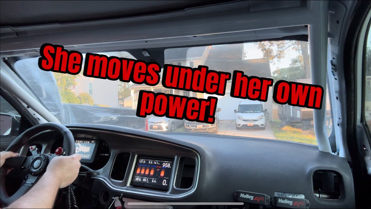 She moves under her own power! - YouTube