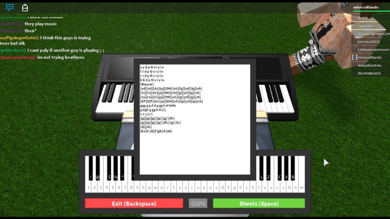 Roblox Piano Sheet Music Megalovania - Mu Galde Koak