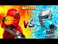 Lego ninjago kai vs zane zukin