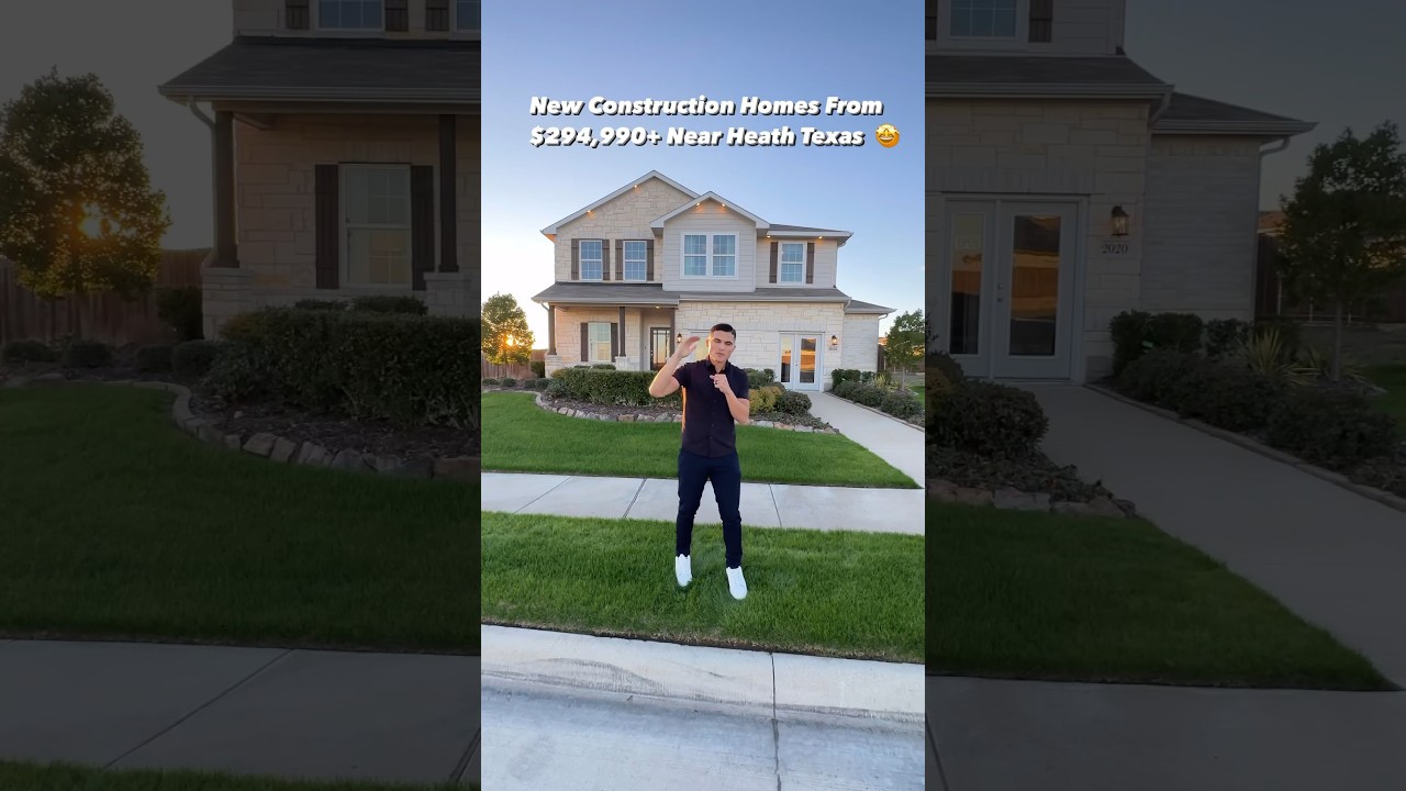 AFFORDABLE New Homes From $200’s Near Dallas Texas!