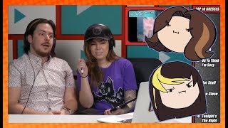 Arin And Suzy React To The Top 10 Iest Songs Of All Time Game Grumps On Youtubers React