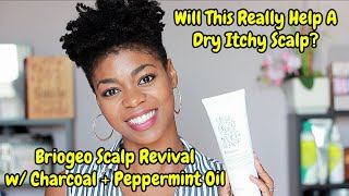 Dry, Itchy, &amp; Irritated Scalp Help?  Briogeo Scalp Revival Conditioner Review &amp; Demo - NaturalMe4C