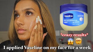 I Applied Vaseline On My Face For 7 Days *crazy results* 😱🤯 screenshot 5