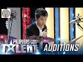 Pilipinas Got Talent Season 5 Auditions Gian Bacalso Freestyle Drummer