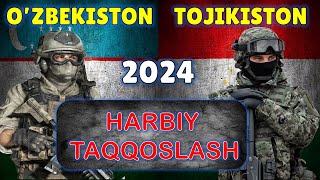 O'zbekiston va Tojikiston harbiy taqqoslash 2024