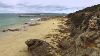 DJI Phantom 3 drone over Point Lonsdale Victoria