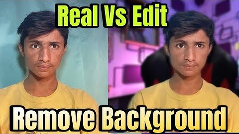Remove Background From Vidoe | Video ka Remove Background kesey karein |
