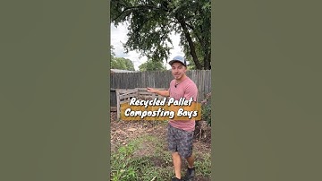 Simple Pallet Compost Bins