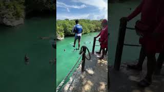 Saltando de La Quebrada en 🏝️🤩 Xelha Park 👌