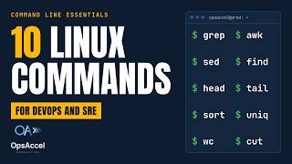 Linux Commands for DevOps and SRE: grep, awk, sed, find and More