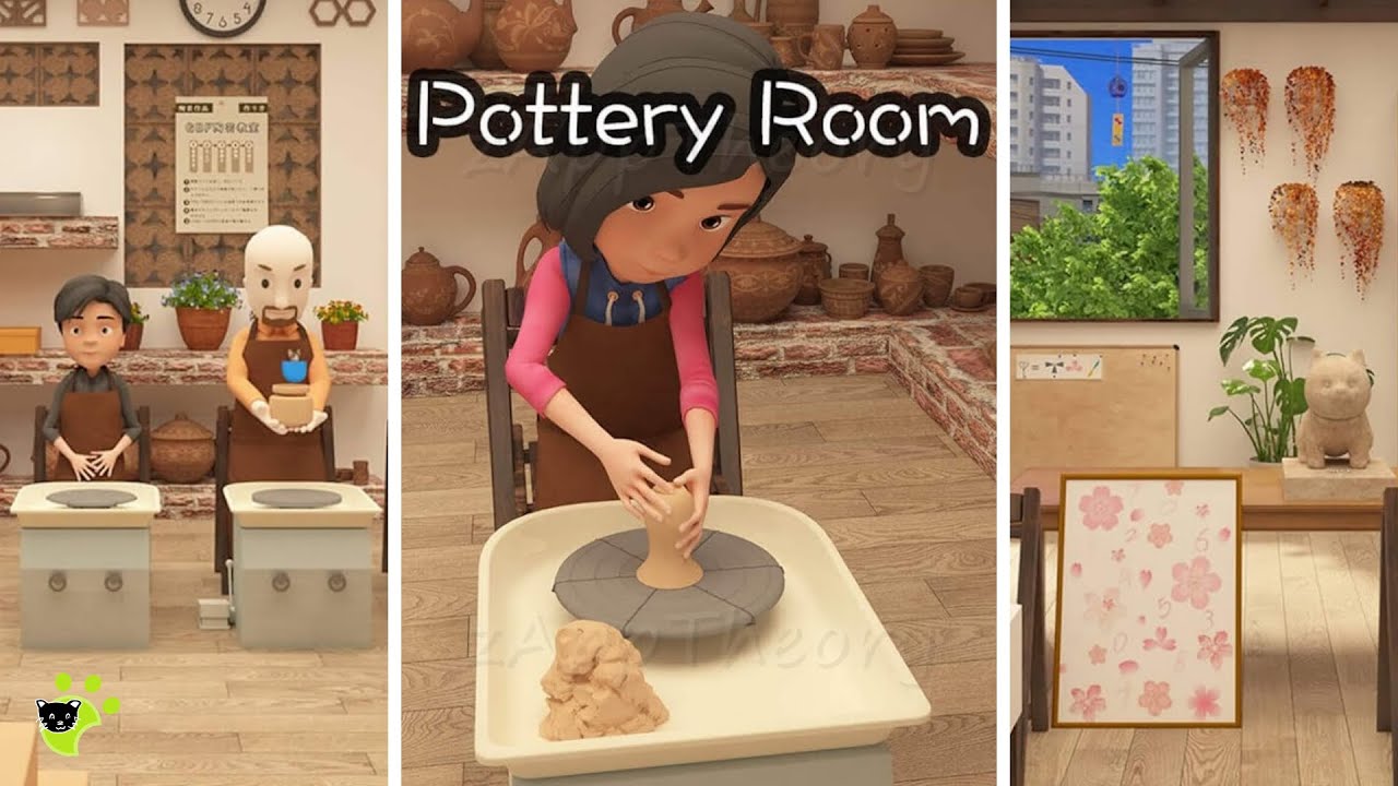 Pottery Room 陶芸室 | GBFinger Studio Walkthrough 脱出ゲーム Escape Room Club Collection