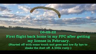 2022 - Flying my Powered Parachute (PPC)