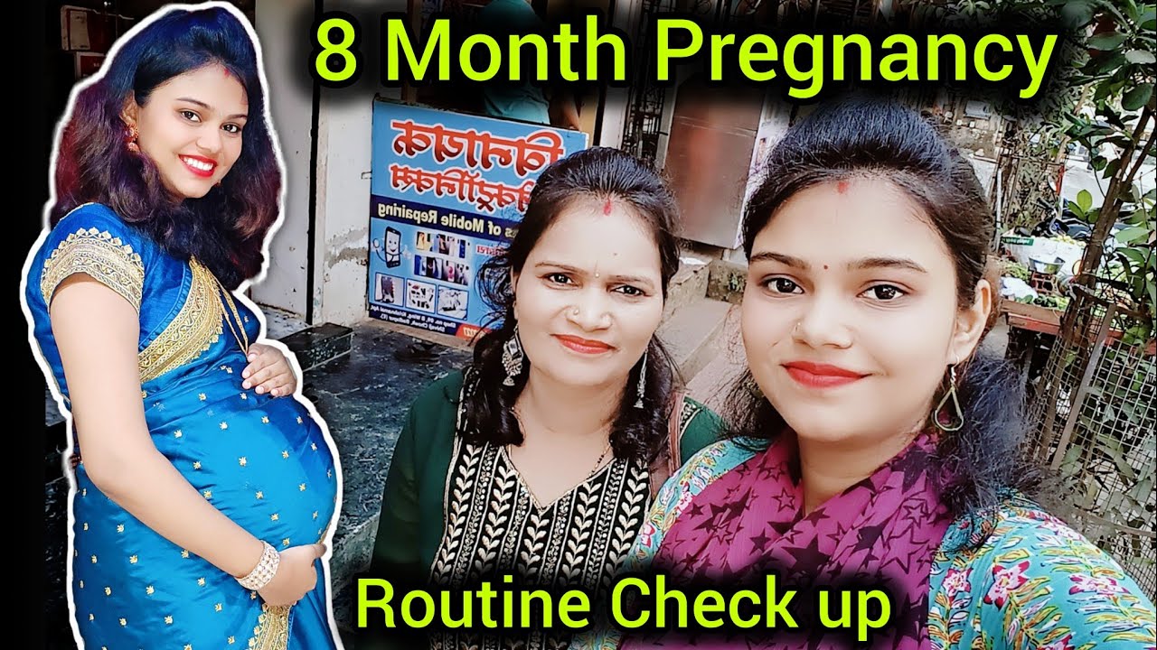 8-month-pregnancy-routine-check-up-beauty-pooja-vlogs-youtube