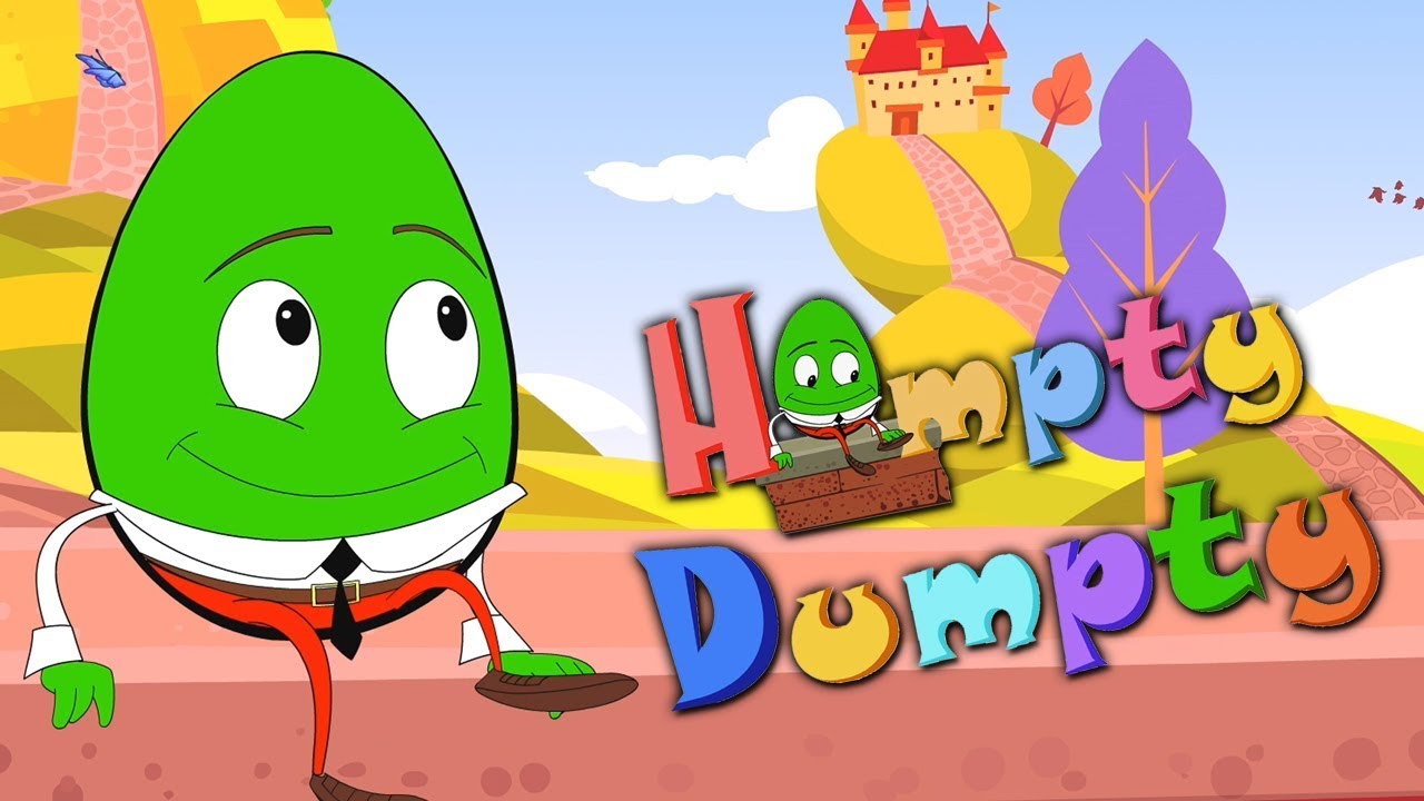 Humpty Dumpty Sat su un muro | canzoni vivaio | rima per il capretto | Kids Songs | Humpty Dumpty