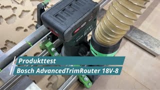 Was haben sie den da jetzt wieder herausgebracht - Bosch Advanced TrimRouter 18V-8 Kantenfräse by saberlod 13,194 views 2 years ago 20 minutes