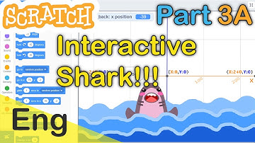 SCRATCH 3.0 Shark Game! Part 3A Simple Tip for Sensing a KeyPress & Design Custom Character Costume