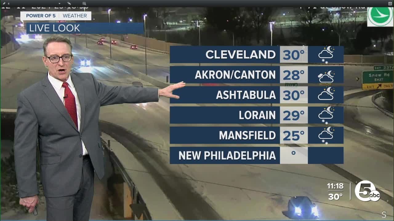 Icy roads may be present for Thursday morning commute - YouTube