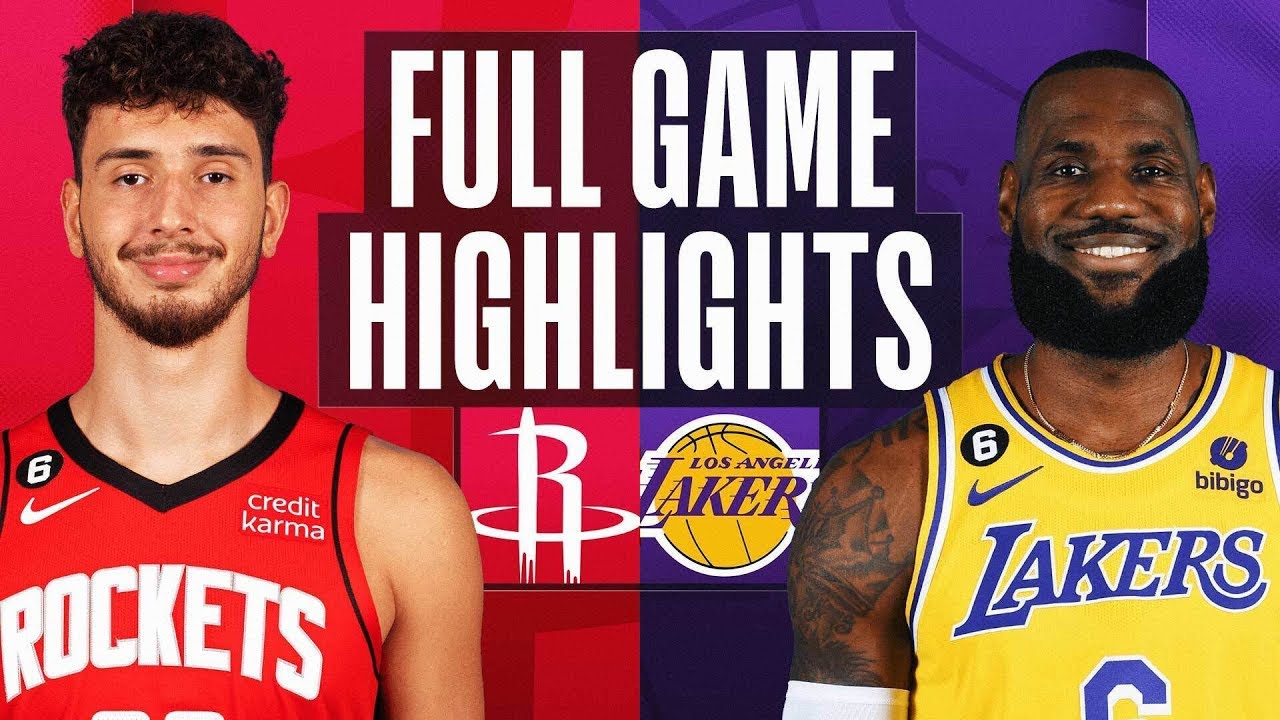 Los Angeles Lakers vs Houston Rockets Full Game Highlights |Jan 16| NBA ...