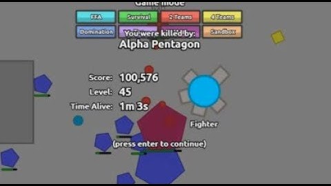 Fastest 100k? 🤔 || Diep.io short