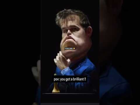 😂Brilliant😅 #4k #memes #funny #shortsfeed #ytshorts #chessplayer #chess #magnuscarlsen #aura #sigma