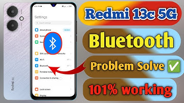 redmi 13c 5g bluetooth problem, redmi 13c 5g bluetooth connect problem, redmi 13c 5g
