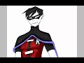 Robin[Speedpaint]Young justice