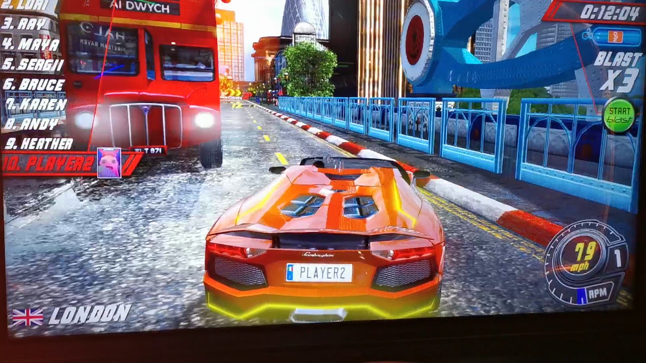 Cruis'n Blast Arcade Game London Full Game Play!! YouTube