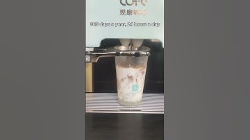 ✨ Experience the magic of robot-made coffee, delivered to your hands in just 50 seconds!