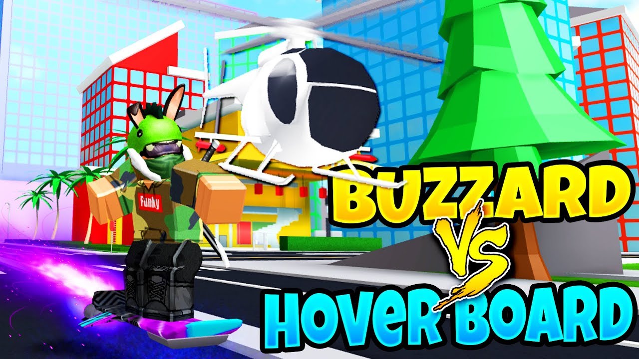 New Hover Board Vs Buzzard Roblox Mad City Youtube - event roblox 2019 wia