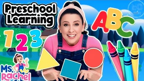 Learn To Talk with Ms Rachel - Toddler Learning Video - Learn Colors, Numbers, Emotions & Feelings
