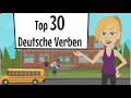 Deutsch lernen💪Top 30 - Die wichtigsten Verben! Nach dieser Deutschlektion sprichst du Deutsch!