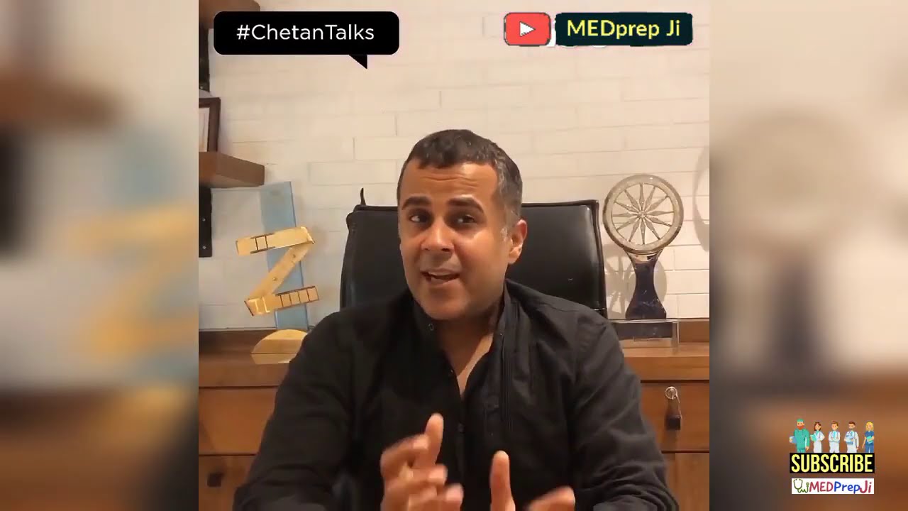Motivation   Tips For Crack NEET   IIT JEE Aspirant By Chetan Bhagat   MEDprep Ji