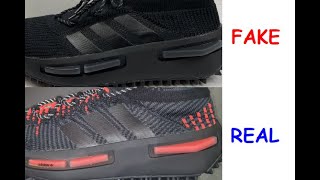 Real vs fake Adidas NMD S1. How to tell original Adidas NMD sneakers