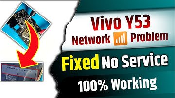 vivo y53 network no service solution|vivo y53 (1606)no network #network #noservice #lapway