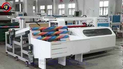 FURIMACH FR-8083 automatic rewinding machine auto core loading and unloading