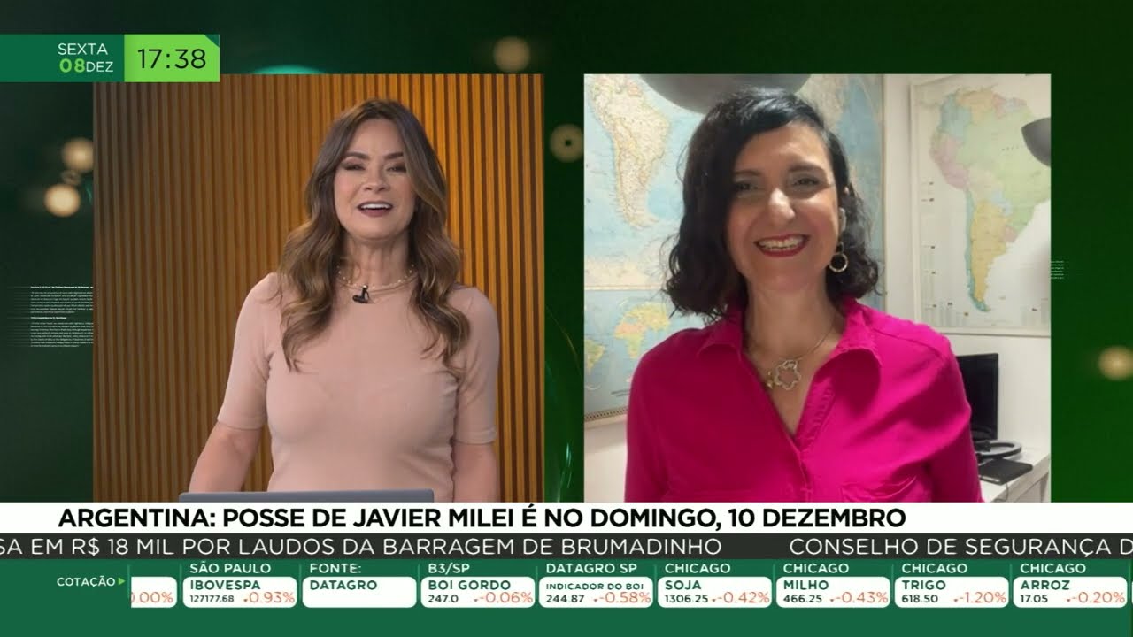 Argentina: posse de Javier Milei é no domingo, 10 dezembro