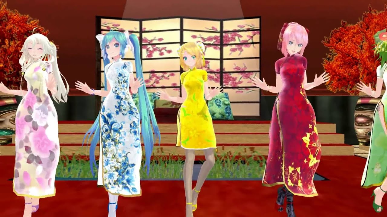 [MMD] Carry Me Off - Miku, GUMI, Rin, Luka & IA