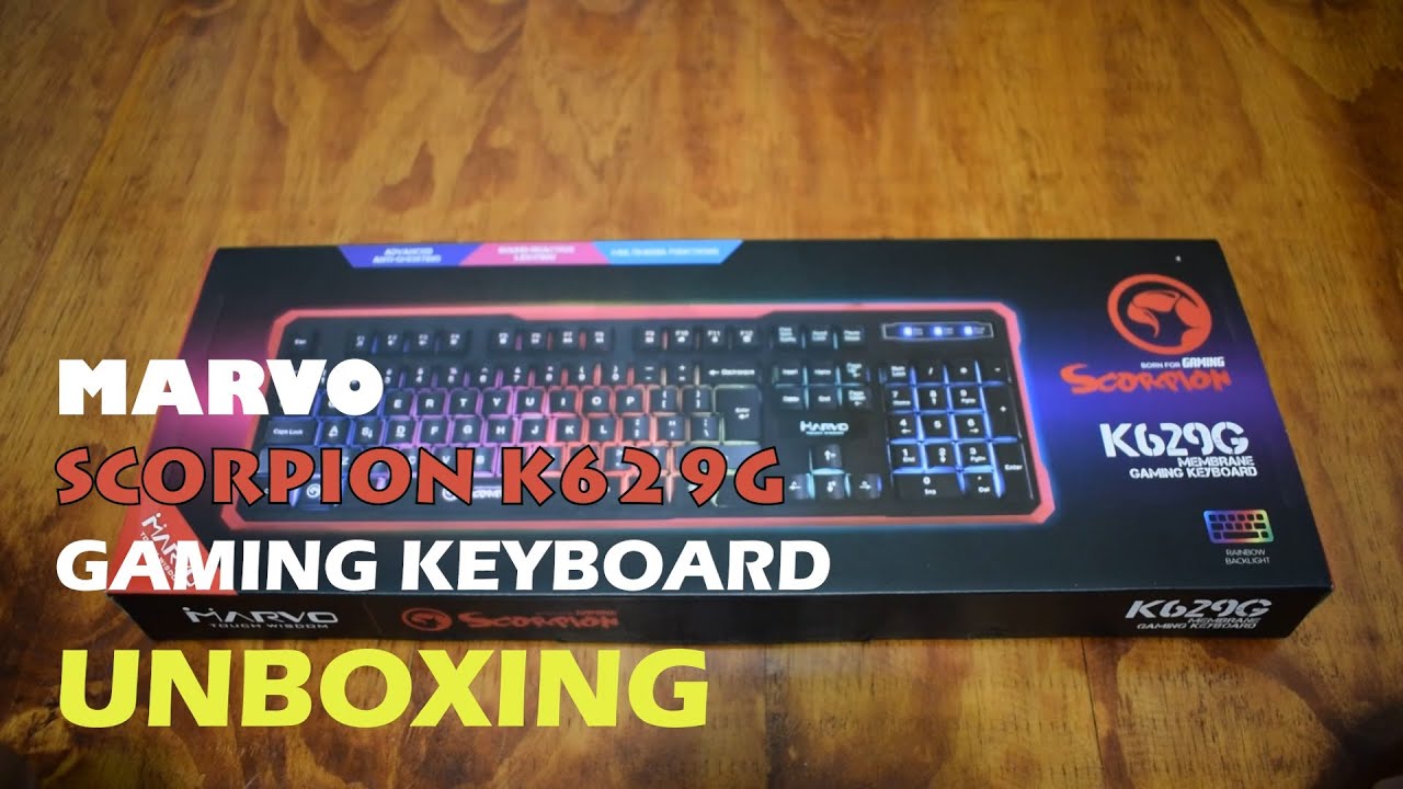 Clavier GAMING SCORPION K629G - Business Post Computer