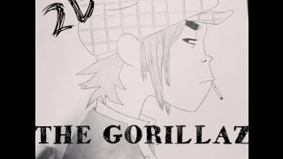 Drawing 2D from The Gorillaz