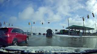 Drive From Ford/Telegraph, Dearborn; To CVS, Fort St, Wyandotte, Michigan, January 2, 2022
