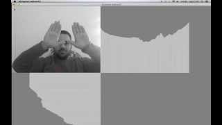 Histogram color webcam using processing.org [PT] Histograma de cores da webcam usando processing